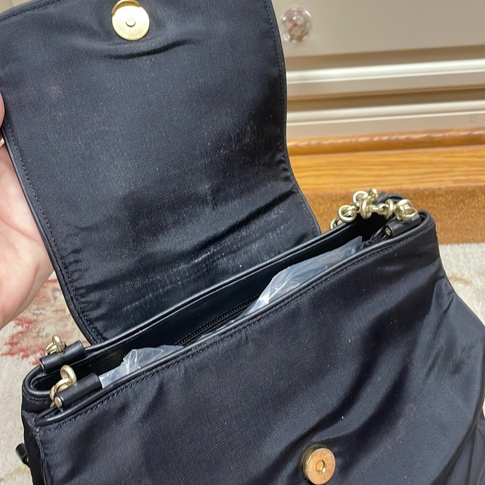 Kiselsteain-Cord black handbag - Picture 6 of 10